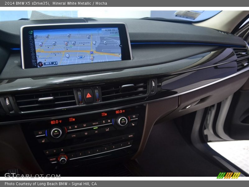 Mineral White Metallic / Mocha 2014 BMW X5 sDrive35i