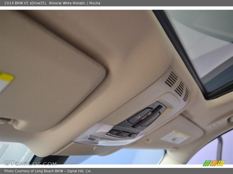 Mineral White Metallic / Mocha 2014 BMW X5 sDrive35i