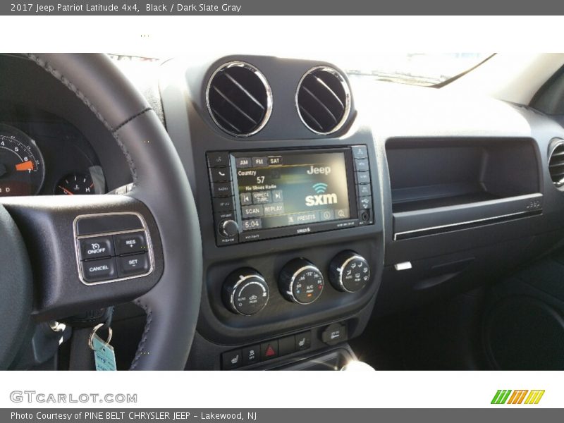 Black / Dark Slate Gray 2017 Jeep Patriot Latitude 4x4