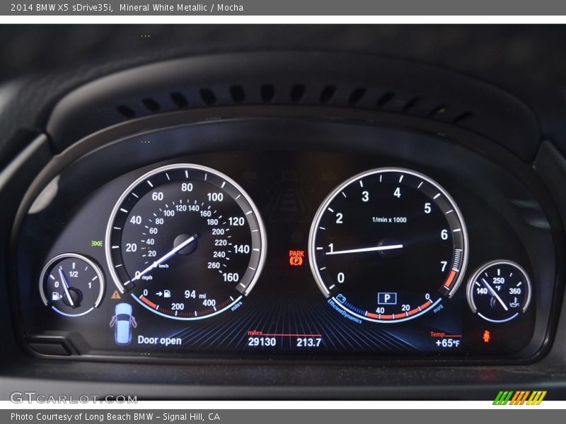 Mineral White Metallic / Mocha 2014 BMW X5 sDrive35i