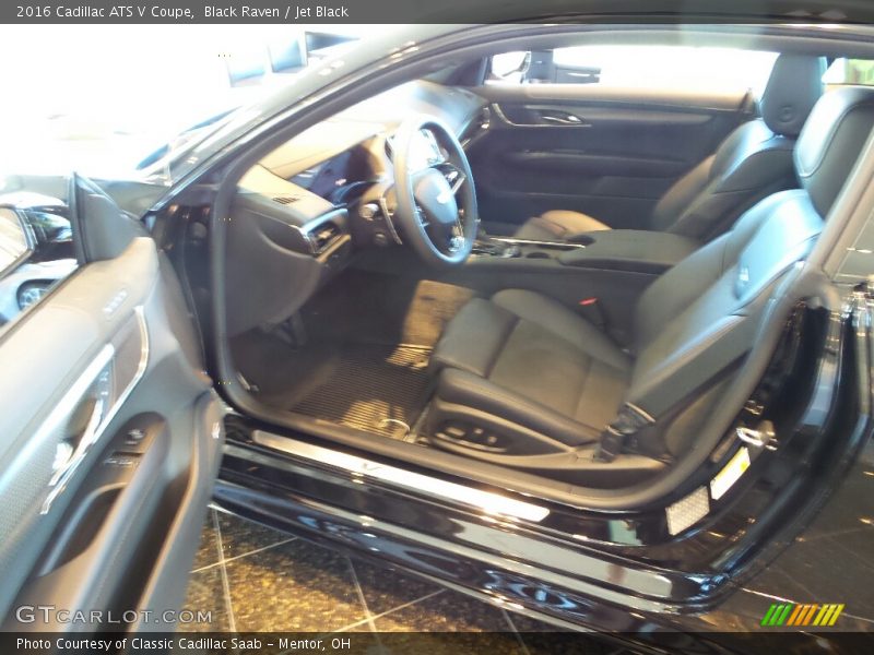 Black Raven / Jet Black 2016 Cadillac ATS V Coupe