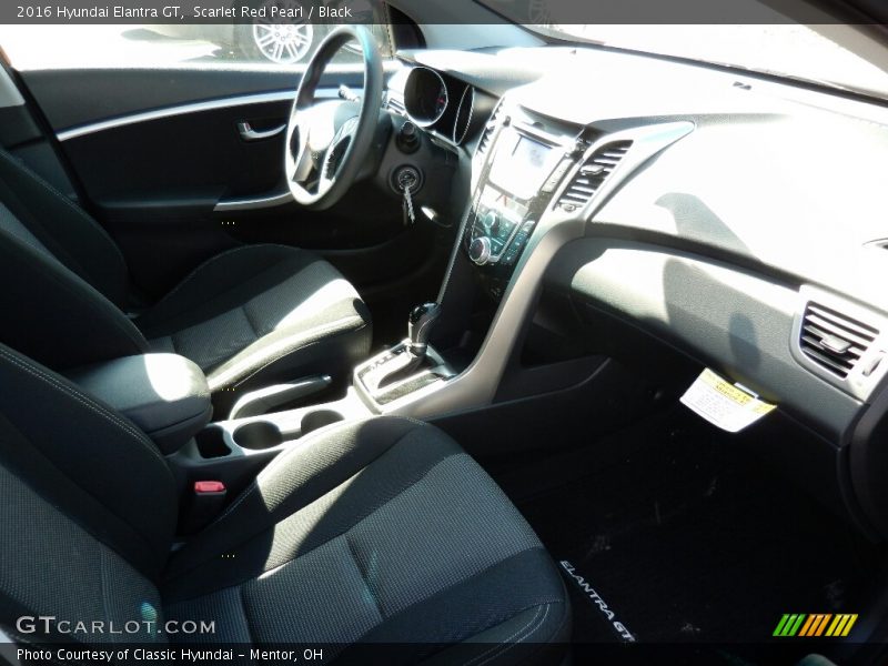 Scarlet Red Pearl / Black 2016 Hyundai Elantra GT