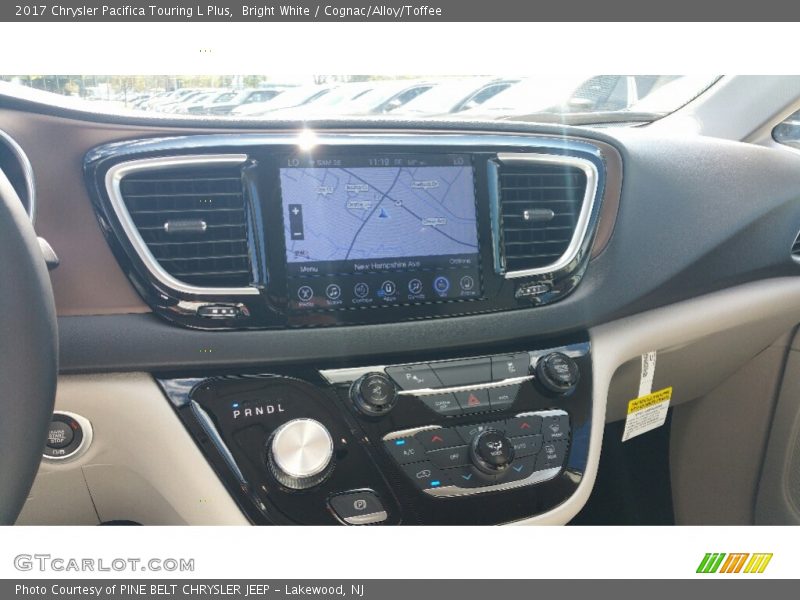 Bright White / Cognac/Alloy/Toffee 2017 Chrysler Pacifica Touring L Plus