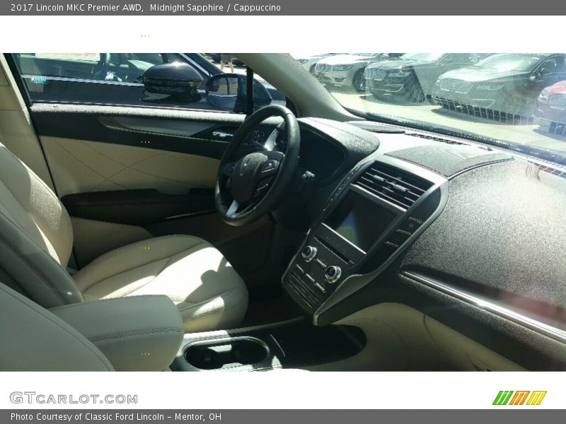 Midnight Sapphire / Cappuccino 2017 Lincoln MKC Premier AWD