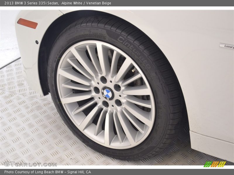 Alpine White / Venetian Beige 2013 BMW 3 Series 335i Sedan
