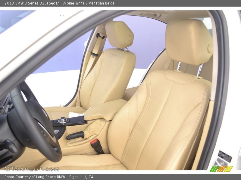 Alpine White / Venetian Beige 2013 BMW 3 Series 335i Sedan