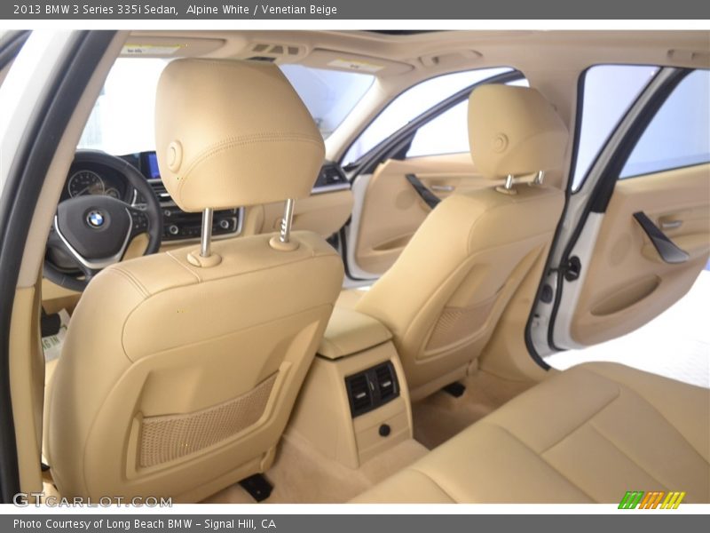Alpine White / Venetian Beige 2013 BMW 3 Series 335i Sedan