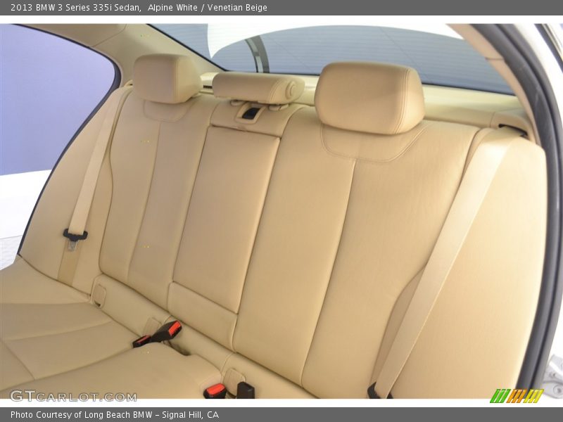 Alpine White / Venetian Beige 2013 BMW 3 Series 335i Sedan