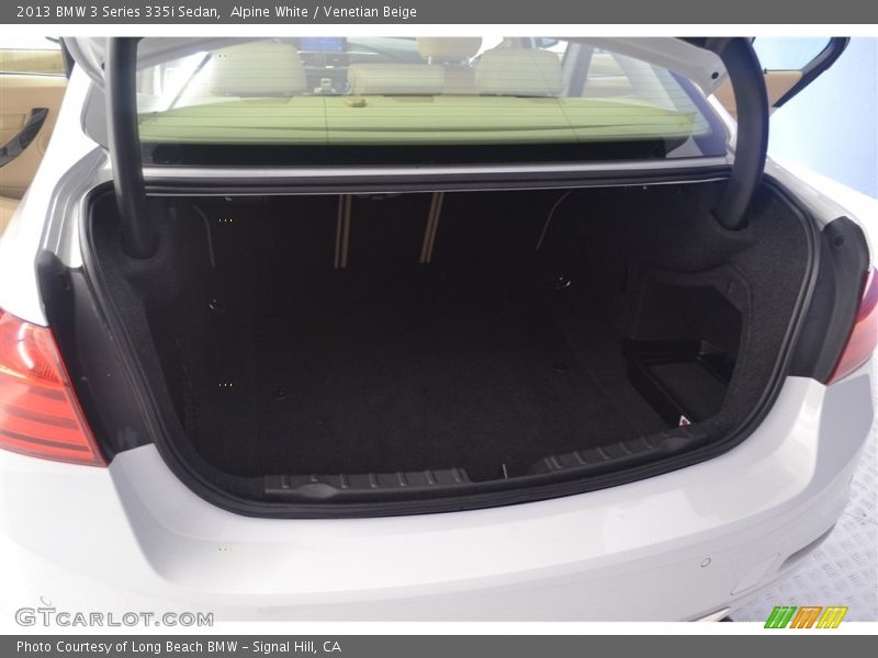 Alpine White / Venetian Beige 2013 BMW 3 Series 335i Sedan