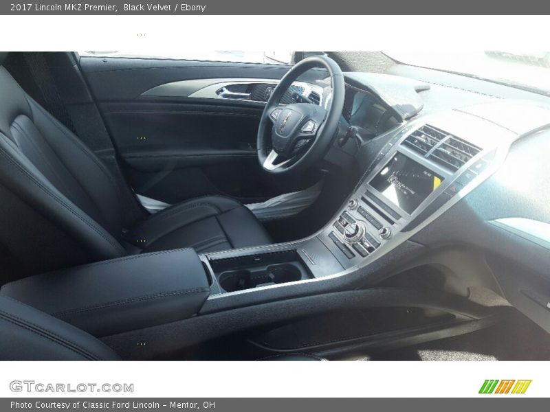 Black Velvet / Ebony 2017 Lincoln MKZ Premier