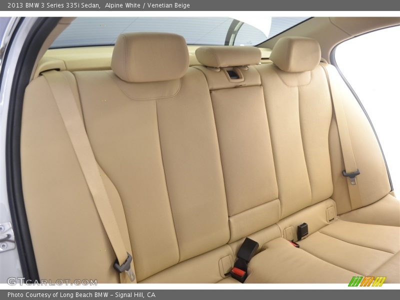 Alpine White / Venetian Beige 2013 BMW 3 Series 335i Sedan