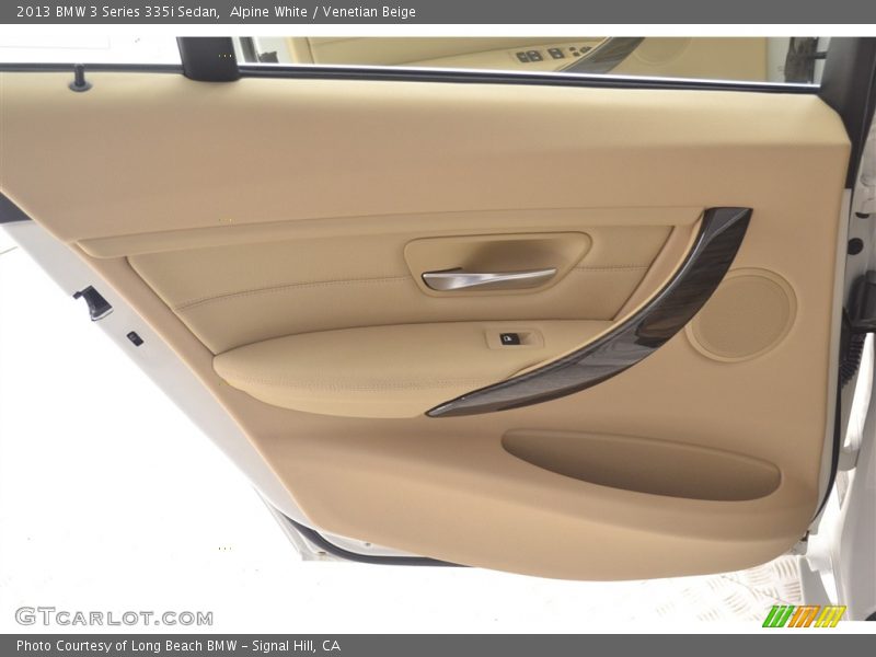Alpine White / Venetian Beige 2013 BMW 3 Series 335i Sedan