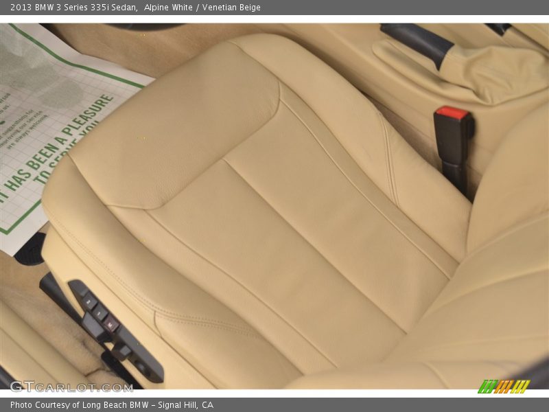 Alpine White / Venetian Beige 2013 BMW 3 Series 335i Sedan