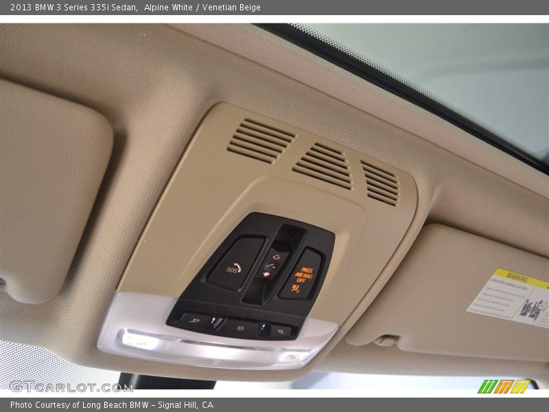 Alpine White / Venetian Beige 2013 BMW 3 Series 335i Sedan