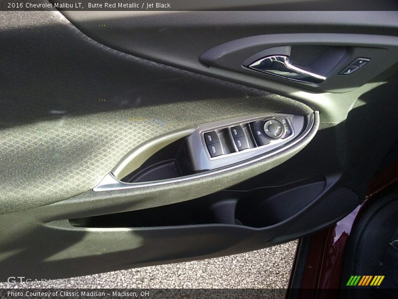 Butte Red Metallic / Jet Black 2016 Chevrolet Malibu LT