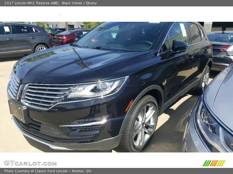 Black Velvet / Ebony 2017 Lincoln MKC Reserve AWD