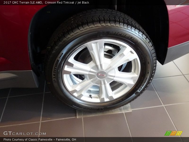 Crimson Red Tintcoat / Jet Black 2017 GMC Terrain SLE AWD