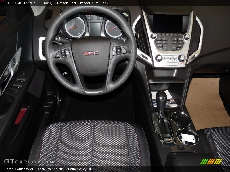 Crimson Red Tintcoat / Jet Black 2017 GMC Terrain SLE AWD