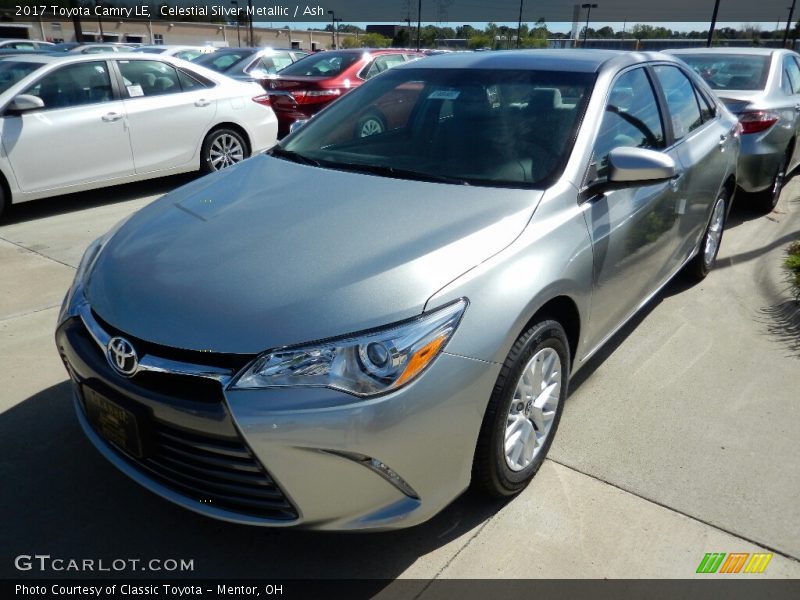Celestial Silver Metallic / Ash 2017 Toyota Camry LE