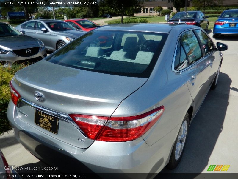 Celestial Silver Metallic / Ash 2017 Toyota Camry LE