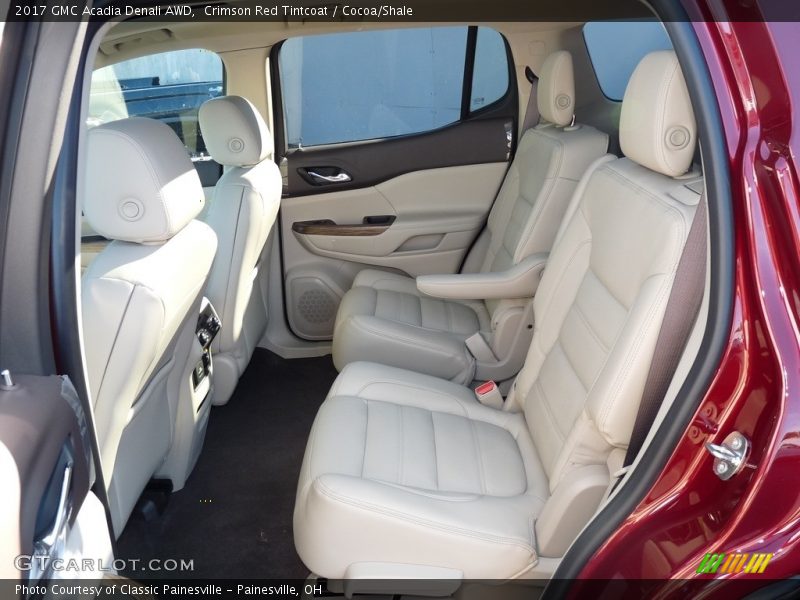 Rear Seat of 2017 Acadia Denali AWD