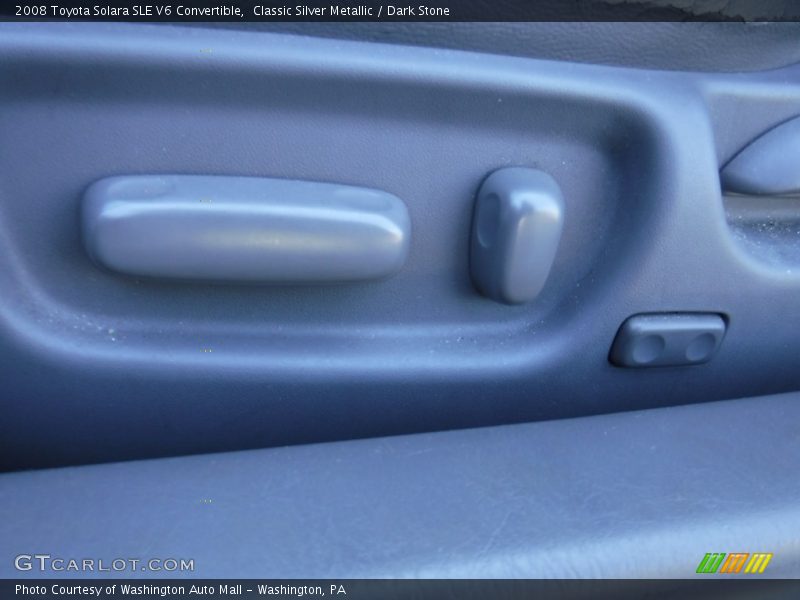 Classic Silver Metallic / Dark Stone 2008 Toyota Solara SLE V6 Convertible