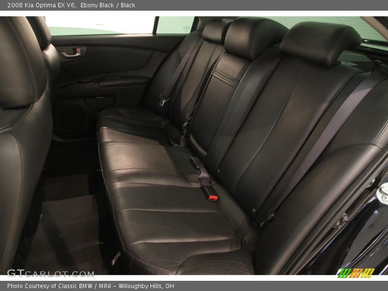 Ebony Black / Black 2008 Kia Optima EX V6