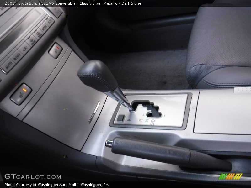 Classic Silver Metallic / Dark Stone 2008 Toyota Solara SLE V6 Convertible