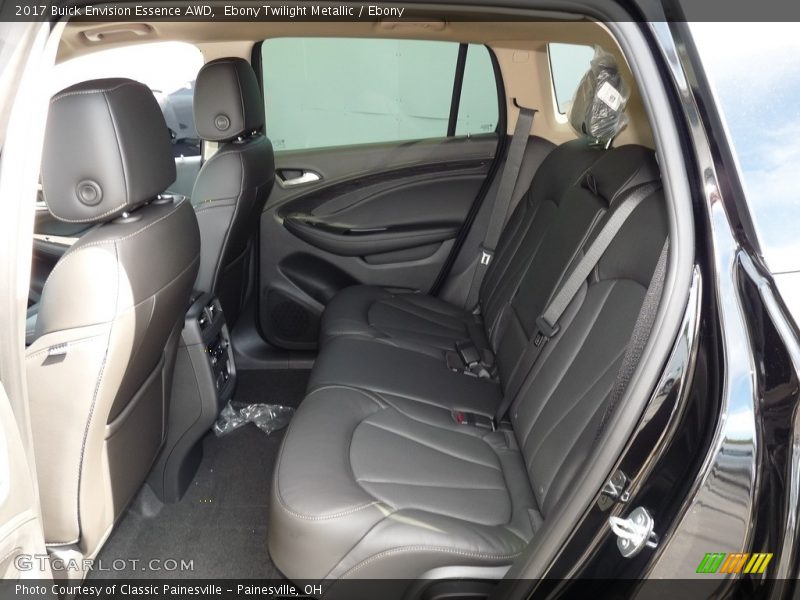 Rear Seat of 2017 Envision Essence AWD