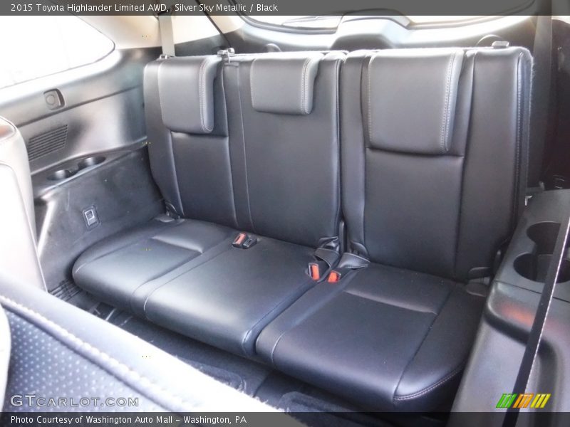 Silver Sky Metallic / Black 2015 Toyota Highlander Limited AWD