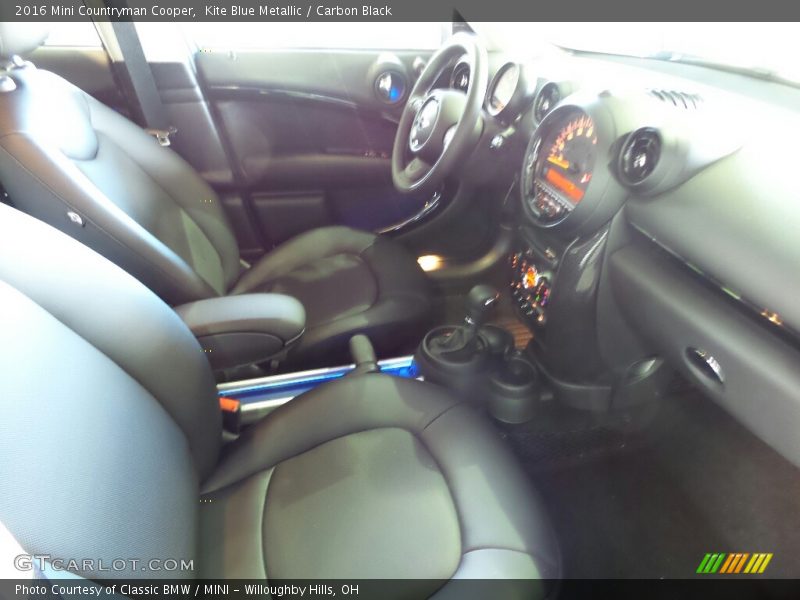 Kite Blue Metallic / Carbon Black 2016 Mini Countryman Cooper