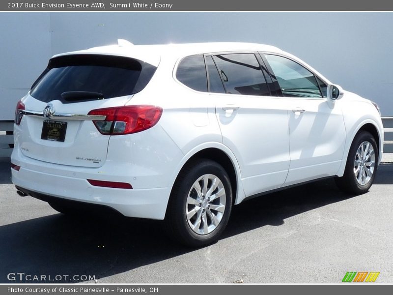 Summit White / Ebony 2017 Buick Envision Essence AWD
