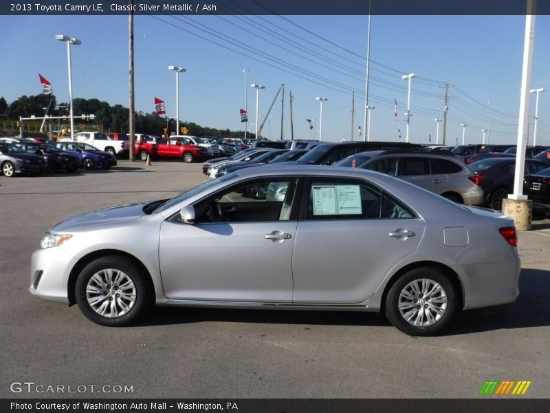 Classic Silver Metallic / Ash 2013 Toyota Camry LE