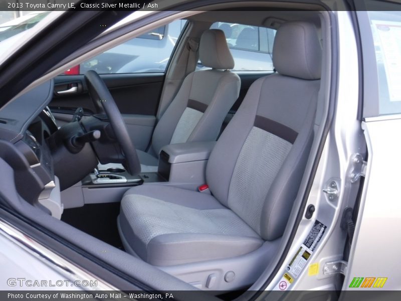 Classic Silver Metallic / Ash 2013 Toyota Camry LE