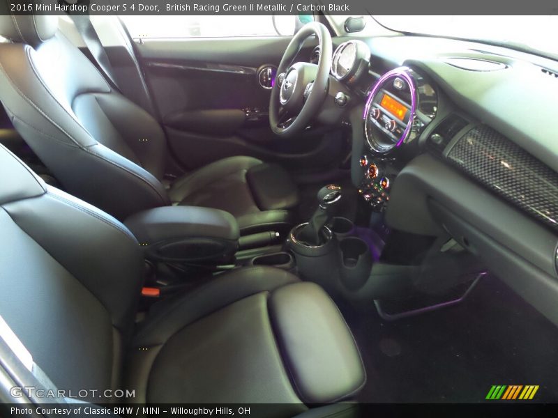 British Racing Green II Metallic / Carbon Black 2016 Mini Hardtop Cooper S 4 Door