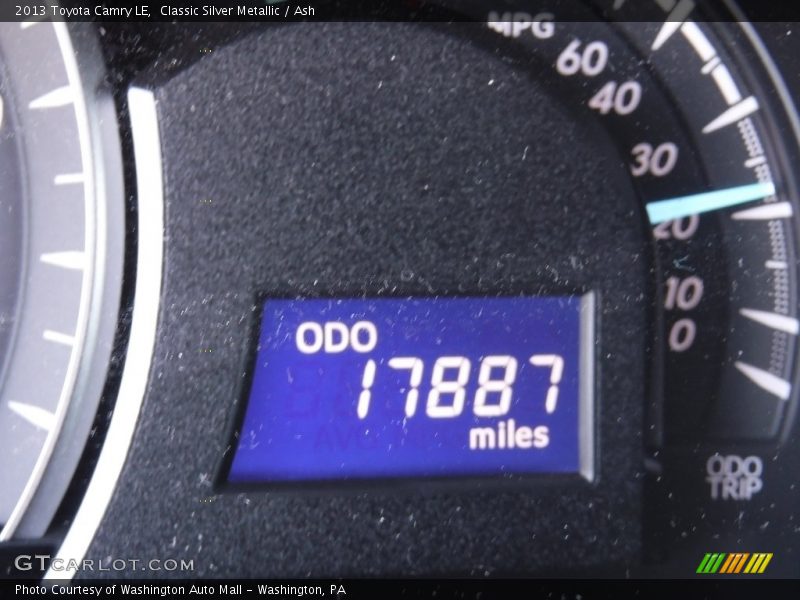 Classic Silver Metallic / Ash 2013 Toyota Camry LE