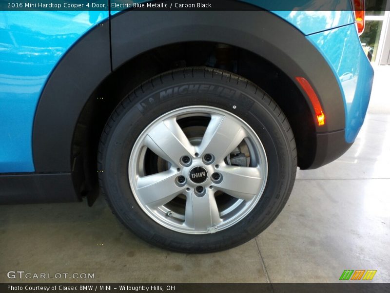 Electric Blue Metallic / Carbon Black 2016 Mini Hardtop Cooper 4 Door