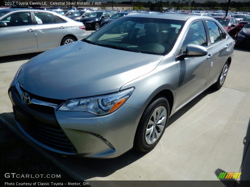 Celestial Silver Metallic / Ash 2017 Toyota Camry LE