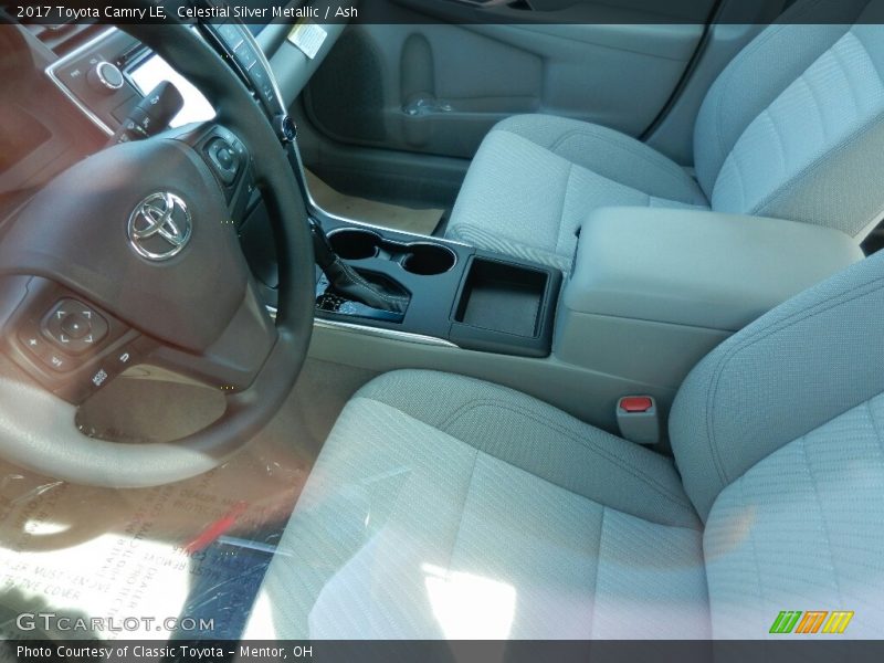 Celestial Silver Metallic / Ash 2017 Toyota Camry LE
