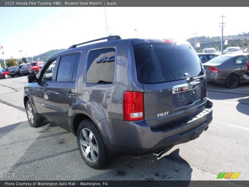 Modern Steel Metallic / Black 2015 Honda Pilot Touring 4WD