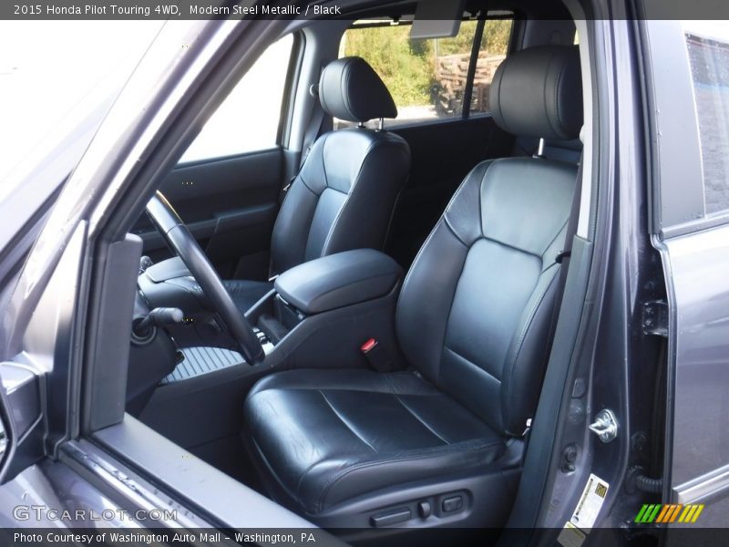 Modern Steel Metallic / Black 2015 Honda Pilot Touring 4WD