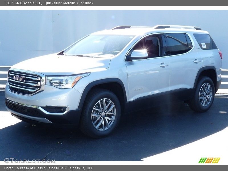 Quicksilver Metallic / Jet Black 2017 GMC Acadia SLE