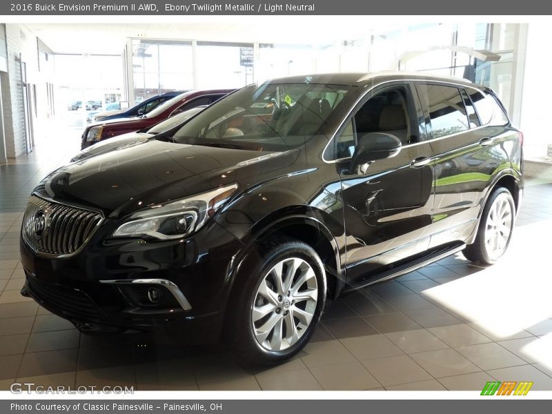 Ebony Twilight Metallic / Light Neutral 2016 Buick Envision Premium II AWD