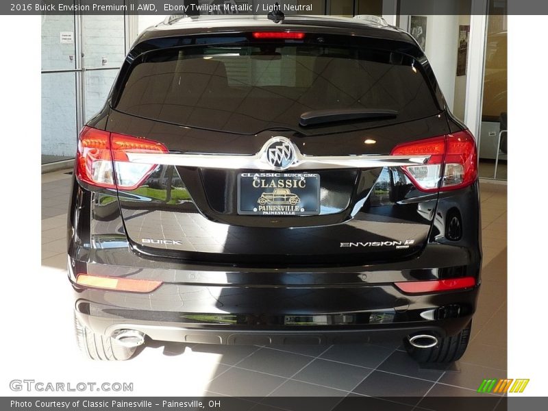 Ebony Twilight Metallic / Light Neutral 2016 Buick Envision Premium II AWD