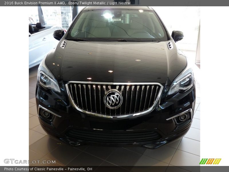 Ebony Twilight Metallic / Light Neutral 2016 Buick Envision Premium II AWD