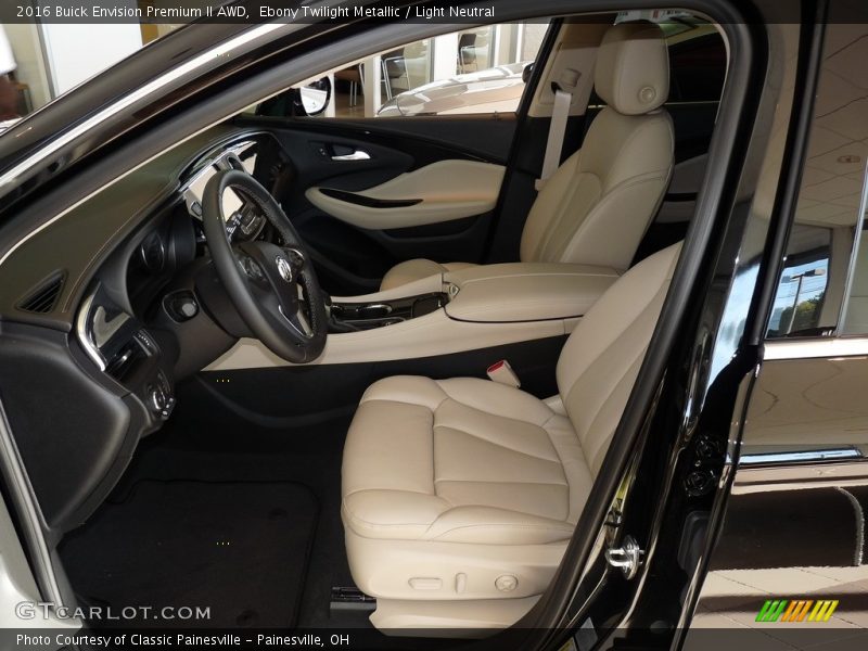 Front Seat of 2016 Envision Premium II AWD