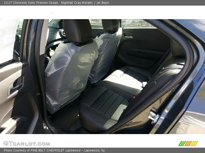 Rear Seat of 2017 Sonic Premier Sedan