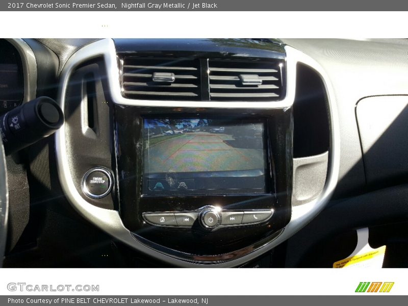 Nightfall Gray Metallic / Jet Black 2017 Chevrolet Sonic Premier Sedan