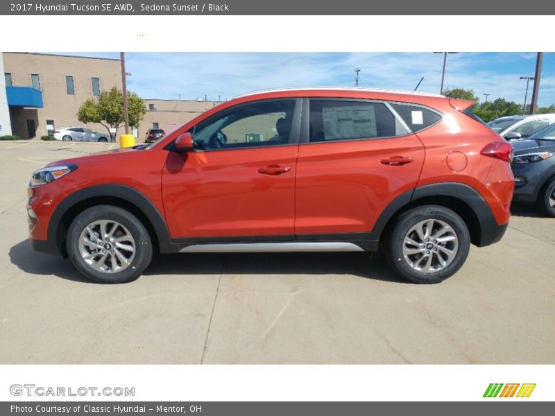  2017 Tucson SE AWD Sedona Sunset