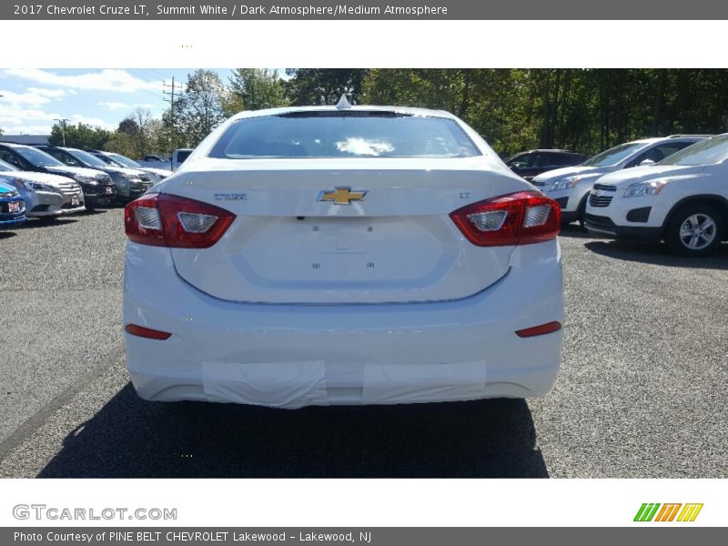 Summit White / Dark Atmosphere/Medium Atmosphere 2017 Chevrolet Cruze LT